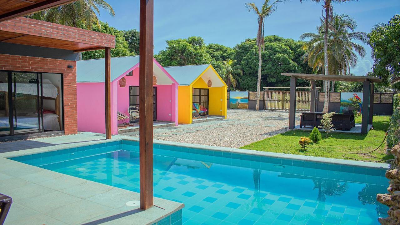 Cabanas Mambo Beach 산 베르나르도 델 비엔토 외부 사진