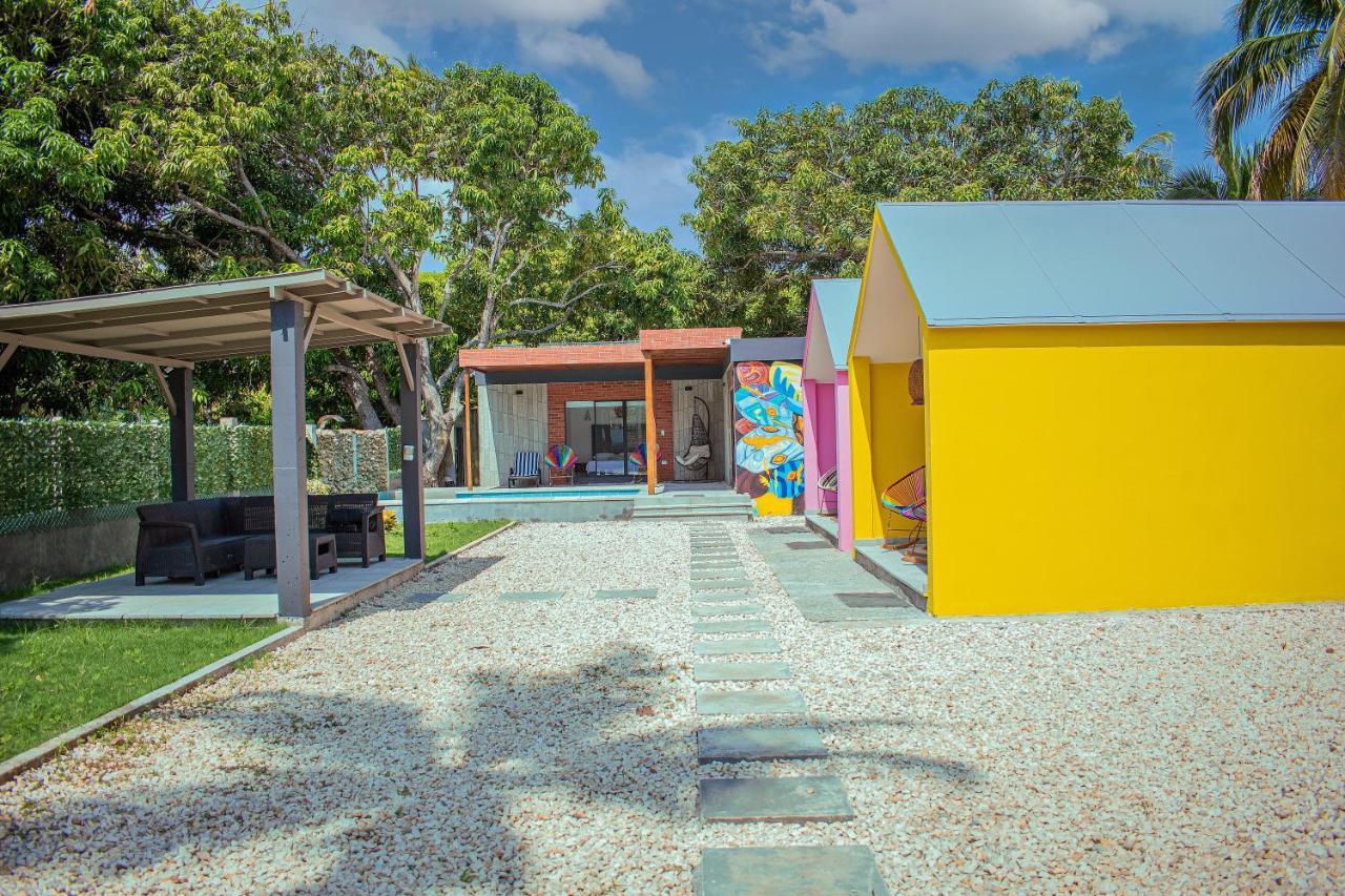 Cabanas Mambo Beach 산 베르나르도 델 비엔토 외부 사진