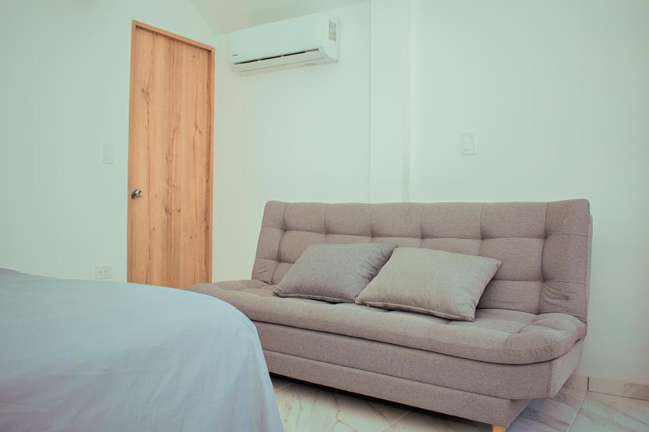 Cabanas Mambo Beach 산 베르나르도 델 비엔토 외부 사진